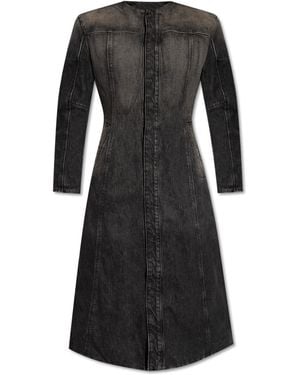 DIESEL 'De-Sy-S' Denim Dress - Black
