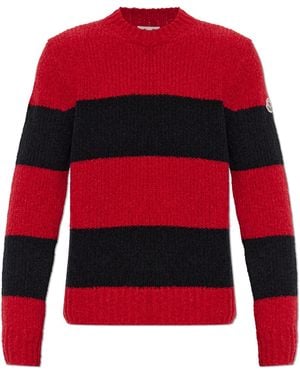 Moncler Wool Jumper - Red