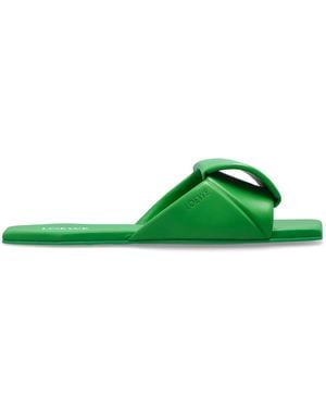 Loewe 'Origami' Flip-Flops - Green