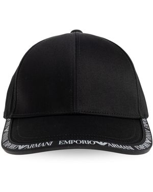 Emporio Armani Baseball Cap - Black