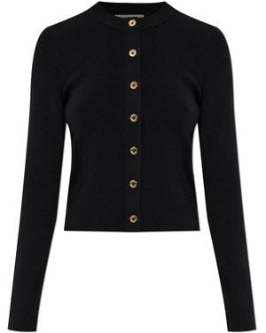MICHAEL Michael Kors Wool Cardigan - Black