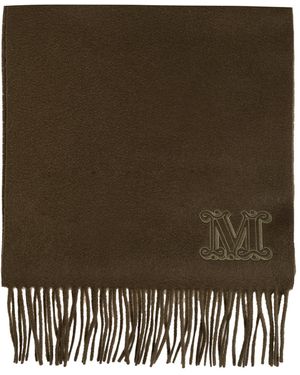 Max Mara Cashmere Scarf "Wsdalia" - Green
