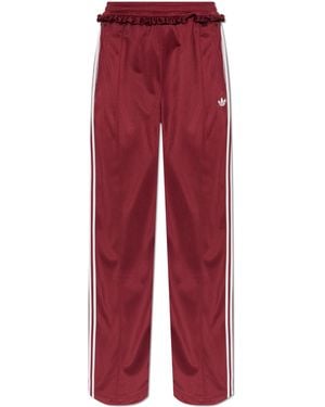 adidas Originals Wide-Leg Joggers - Red