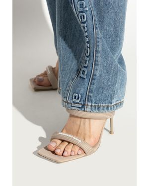Alexander Wang Heeled Mules - Blue