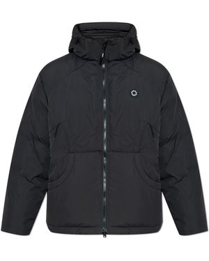 KENZO Puffer Jacket With Logo - Blue