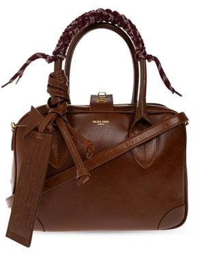 Golden Goose Leather Handbag 'Vita' - Brown