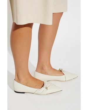 Jimmy Choo Ballerina 'Rafi' - White