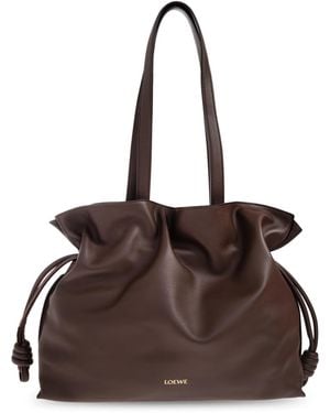 Loewe "Flamenco Large" Shoulder Bag - Brown