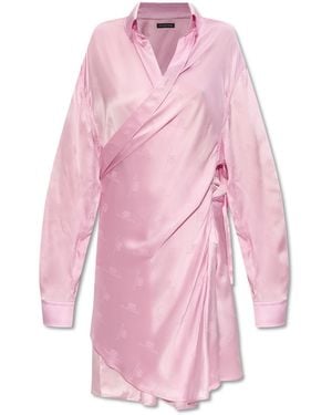 Balenciaga Silk Dress - Pink