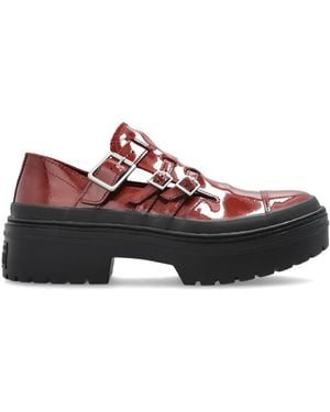 Converse Ctas Lugged Shoes - Red