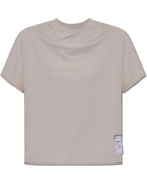 Satisfy T-Shirt 'Auralite Uv' - Grey