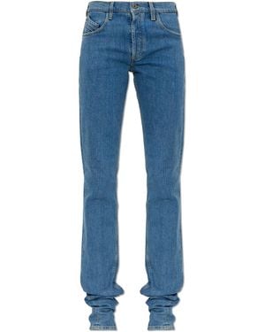 The Attico Leather Belt - Blue