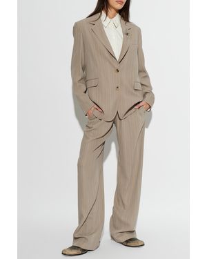 Anine Bing "Essis" Shirt - Natural