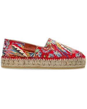 Etro Espadrilles With Logo - Red