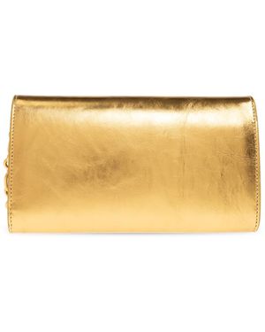 Balmain Wallet On A Chain - Natural