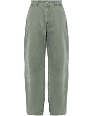 MISBHV Straight-Cut Trousers - Green