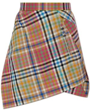 Vivienne Westwood Asymmetrical Skirt - White