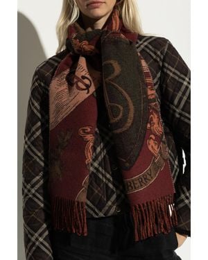 Burberry Cashmere Scarf - Black
