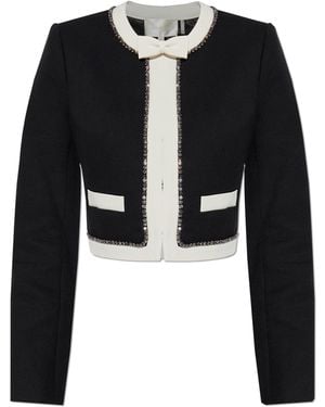 LoveShackFancy "Ralphette" Blazer - Black