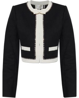 LoveShackFancy "Ralphette" Blazer - Black