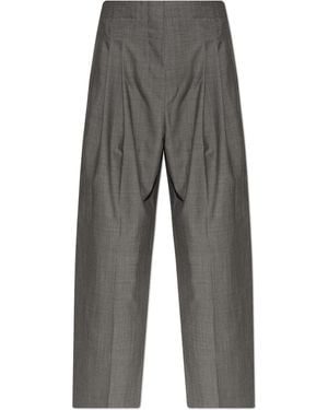 Studio Nicholson Wool Trousers 'Lira' - Grey