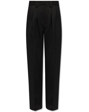 Anine Bing Carrie Wool Trousers - Black