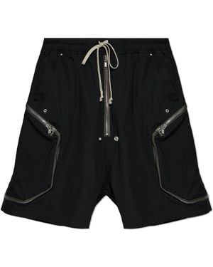Rick Owens Cargo Shorts - Black