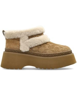 COACH Platform Shoes 'Christina' - Brown