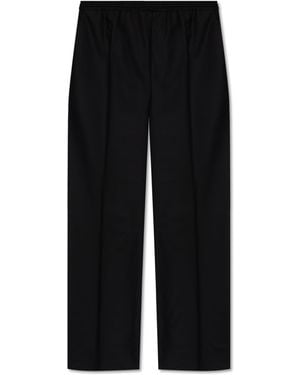 Moschino Wool Trousers - Black