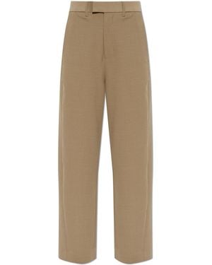 Entire studios Trousers With Slightly Tapered Legs - Natural