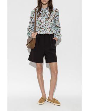 Tory Burch Shirt With Floral Motif - Multicolor