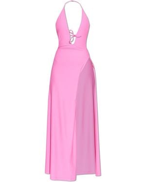 Balenciaga Backless Dress - Pink