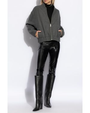 AllSaints Latex Leggings Cora - Black