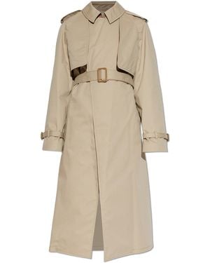 Acne Studios Belted Trench Coat - Natural