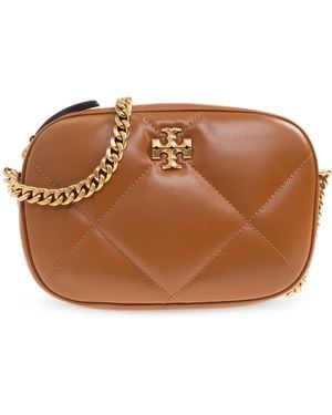 Tory Burch Shoulder Bag "Kira Diamond" - Brown