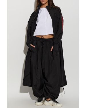 Y-3 Coat With Logo - Black