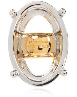 Balenciaga Brass Ring - White