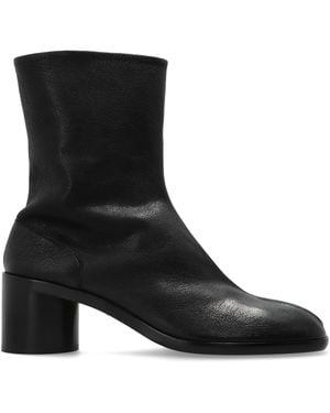 Maison Margiela Heeled Shoes With "Tabi" Cut-Out - Black