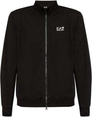 EA7 Sweatshirt With Logo, ' - Black