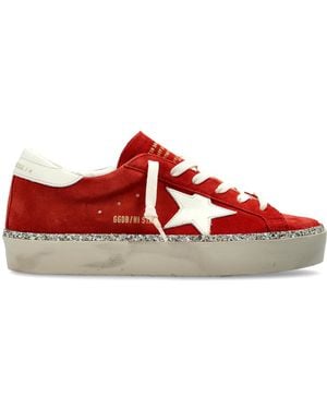 Golden Goose 'Hi Star' Sports Shoes - Red
