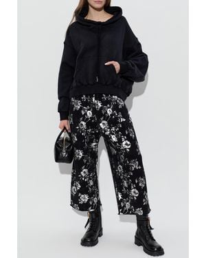 R13 Wide-Leg Sweatpants - Blue