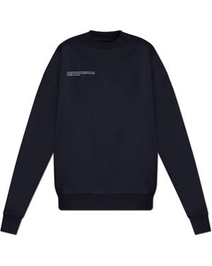 PANGAIA Sweatshirt With Logo - Blue