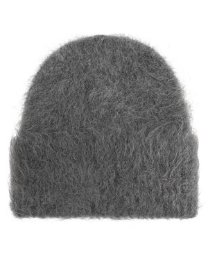 TOTEME Toteme Wool Beanie - Grey