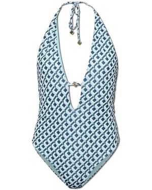 CASABLANCA One-Piece Swimsuit - Blue