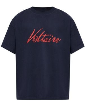 Zadig & Voltaire T-Shirt 'Teddy' - Blue