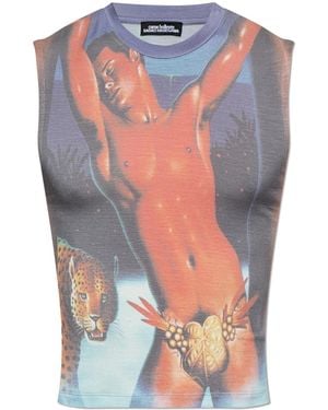 Carne Bollente Top With Print - White