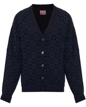 KENZO Cardigan - Blue