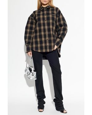 The Attico Straight-Leg Jeans - Black