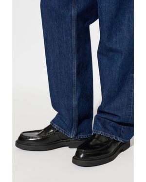 Jil Sander Leather Shoes Type 'Loafers' - Blue