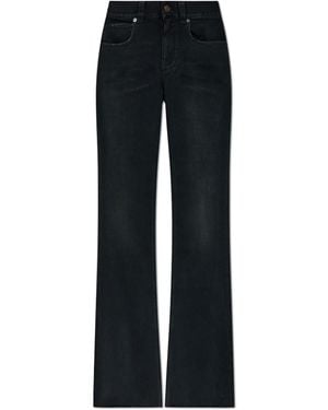 Balenciaga Flared Leg Jeans - Black